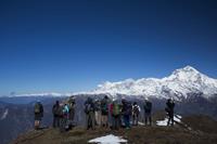 view from Kopra Ridge - annapurna_Nepal